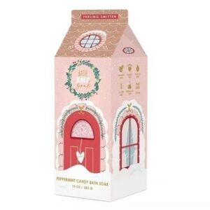 Feeling Smitten Peppermint Candy Bath Salt Soak -  10oz
